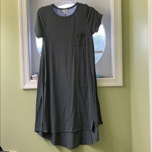 EUC XS solid gray Carly